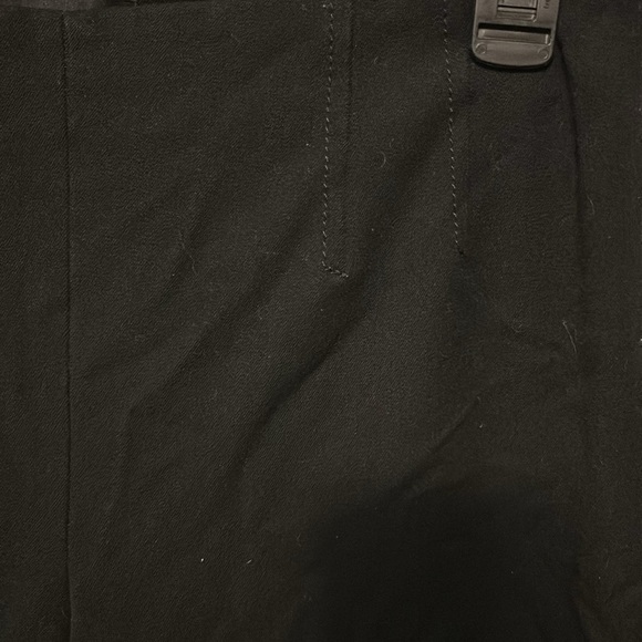 Talbot's Pants Size 6 Black Pull On Dress Slacks side zip GUC B1313 - Picture 2 of 9